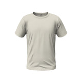 Crew Neck Sand color plain T-shirt