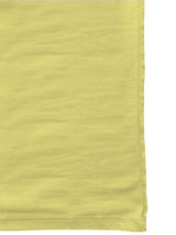 Crew Neck Banana cream blank T-shirt side view