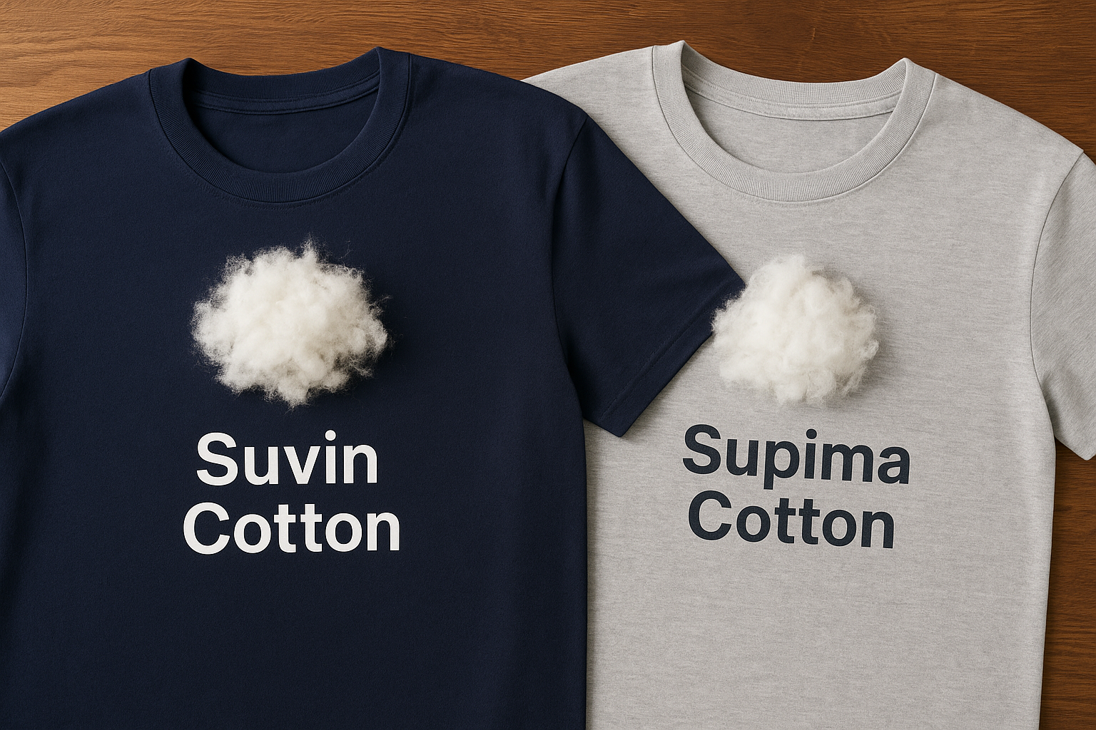 Suvin Cotton vs Supima: The Luxury Fabrics Behind Better Tees – NOO ...