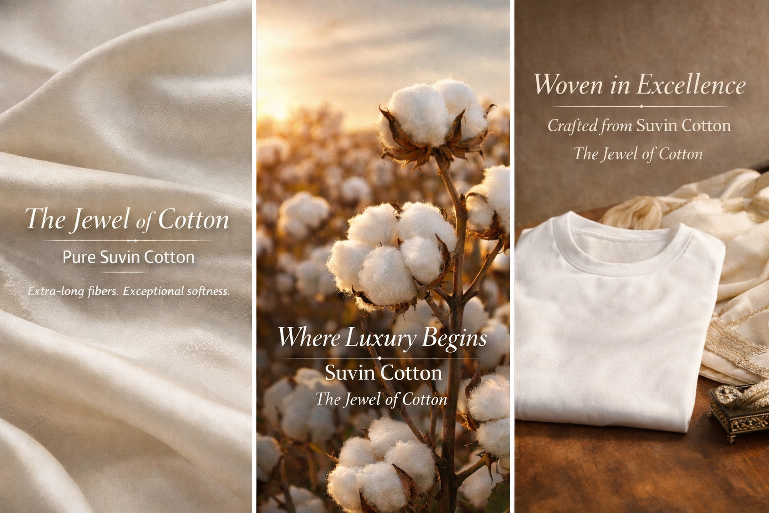 The Jewel of Cotton: Suvin Cotton – NOO-BRAND.COM