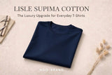 Lisle Supima Cotton: The Premium Fabric for Luxury Everyday T-Shirts | NOO-BRAND