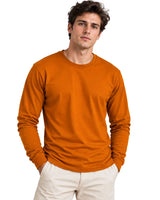 100% Suvin Cotton Full Sleeve T-Shirt – Mid Weight Tee