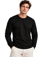 100% Suvin Cotton Full Sleeve T-Shirt – Mid Weight Tee