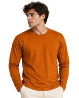 100% Suvin Cotton Full Sleeve T-Shirt – Mid Weight Tee