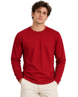 100% Suvin Cotton Full Sleeve T-Shirt – Mid Weight Tee