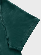 Crew Neck Blank Mens Tee - Forest Green
