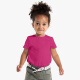 Kids Organic Cotton Pink T-Shirt for Girls