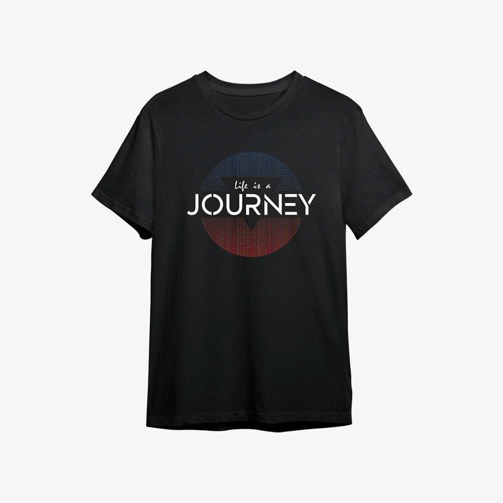 Life Is A Journey T-Shirts | Organic Graphic Tees for Men