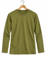 100% Suvin Cotton Full Sleeve T-Shirt – Mid Weight Tee