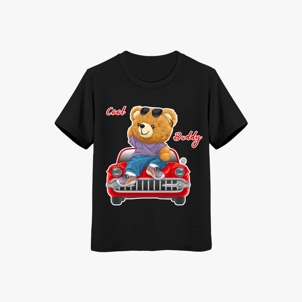 ★LOW CLASSIC★ TEDDY BUDDY TSHIRTLIGHT MELANGE GR Shop Teddy Buddy T-Shirt: Eco-Friendly Apparel by NOO-BRAND
