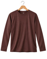 100% Suvin Cotton Full Sleeve T-Shirt – Mid Weight Tee