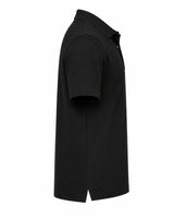 Suvin Gold Luxe Jersey Polo - Black