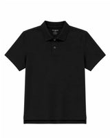 Organic Cotton Polo T-Shirt for Men – Black
