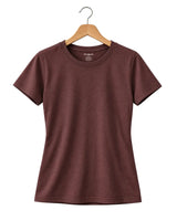 Suvin Cotton Tee – Burgundy Brown | The One Tee You'll Reach for Daily