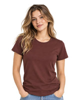 Suvin Cotton Tee – Burgundy Brown | The One Tee You'll Reach for Daily