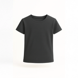 Gray t-shirt on a white background