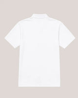 Suvin Gold Luxe Jersey Polo - White