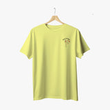 champion  graphic yellow tee